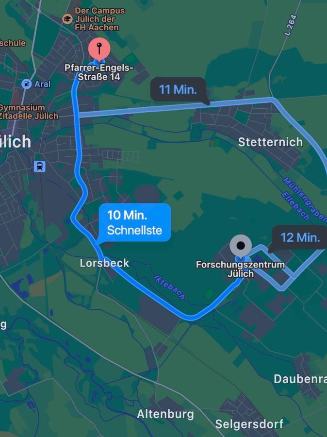 Ruhiges Juwel: Frisch Renoviert 100 Qm Apartamento Jülich Exterior foto