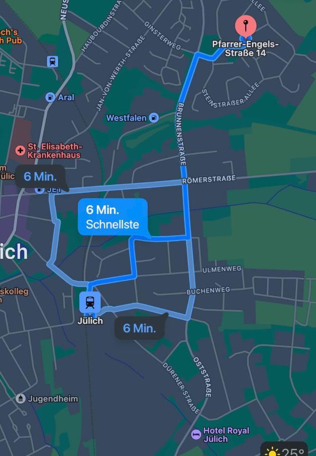 Ruhiges Juwel: Frisch Renoviert 100 Qm Apartamento Jülich Exterior foto