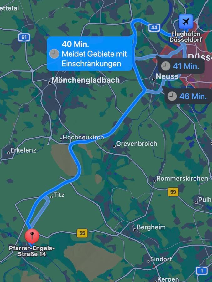 Ruhiges Juwel: Frisch Renoviert 100 Qm Apartamento Jülich Exterior foto